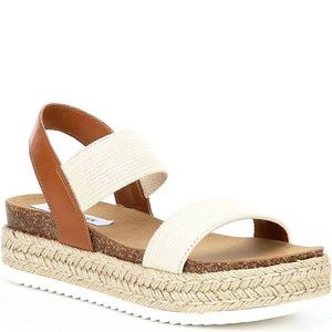 Steve Madden Jaklin Platform Espadrille Banded Sandals